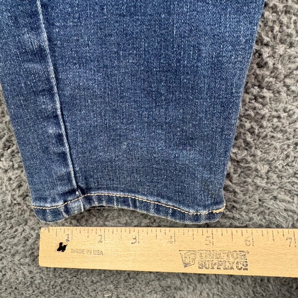 For The Republic Denim Skinny Jeans Medium Wash Blue Womens Size 6/27 Stretch - Picture 6 of 8
